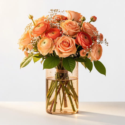 Peach Dusk Bouquet
