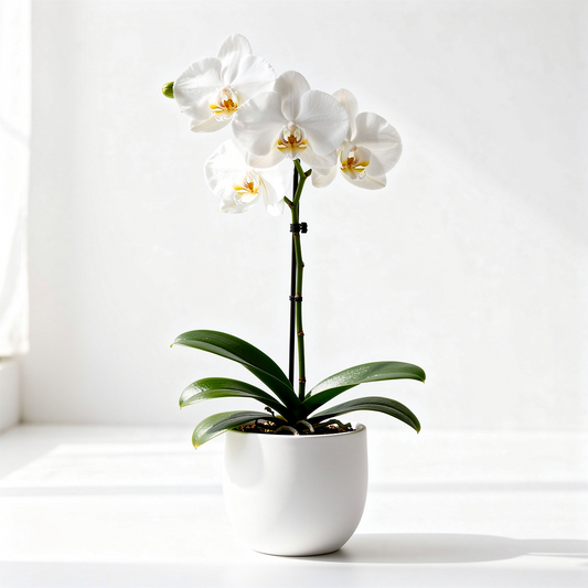 White Silence Orchid
